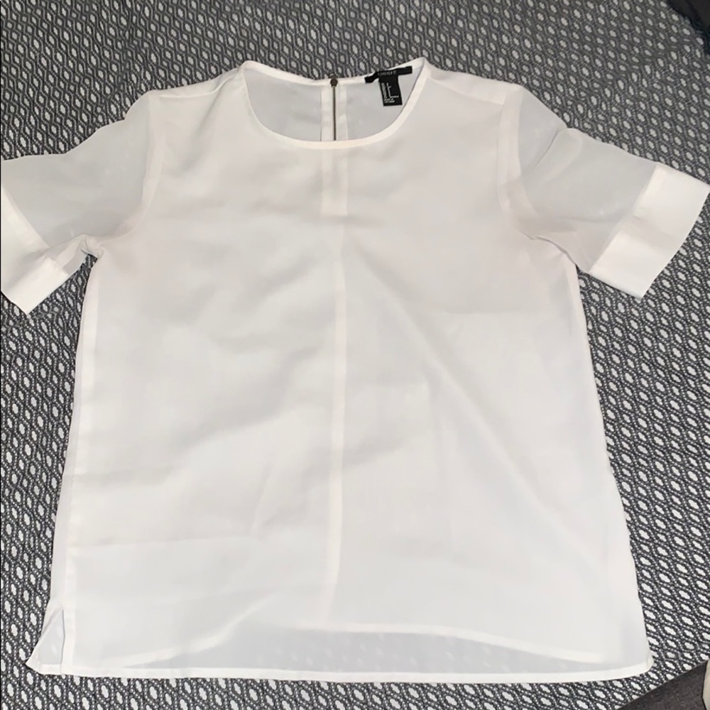 White dressy top